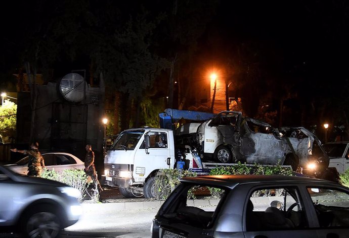 Bombardeo israelí sobre Damasco