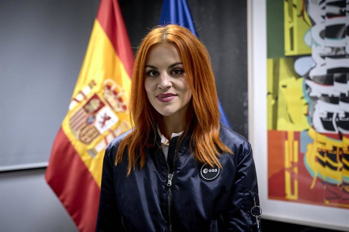 Archivo - La nueva astronauta española de la Agencia Espacial Europea (ESA), Sara García