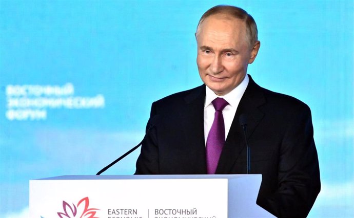 Vladimir Putin, presidente de Rusia