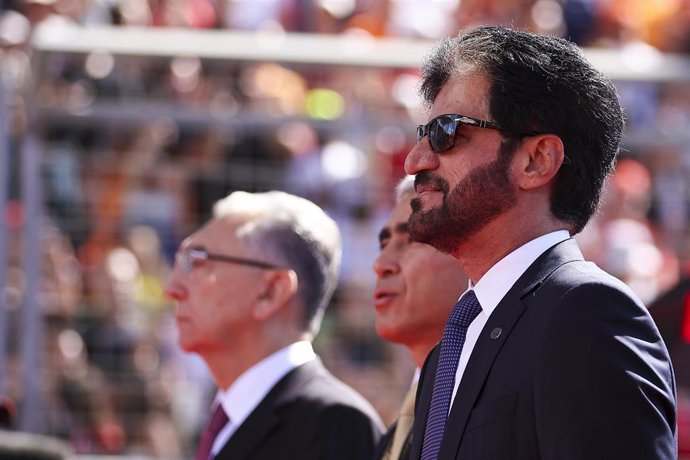 Mohammed Ben Sulayem durante un Gran Premio del Mundial de F-1