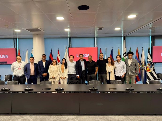 LaLiga recibe la visita de la Federación Paulista de Fútbol.