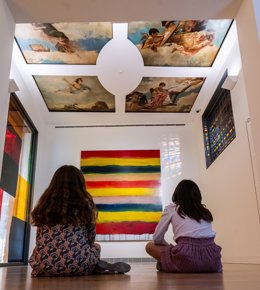 Arrancan las visitas escolares en el Centro de Arte Hortensia Herrero