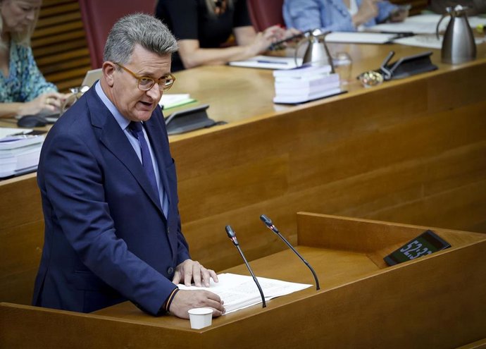 El conseller de Medio Ambiente, Infraestructuras y Territorio, Vicente Martínez Mus