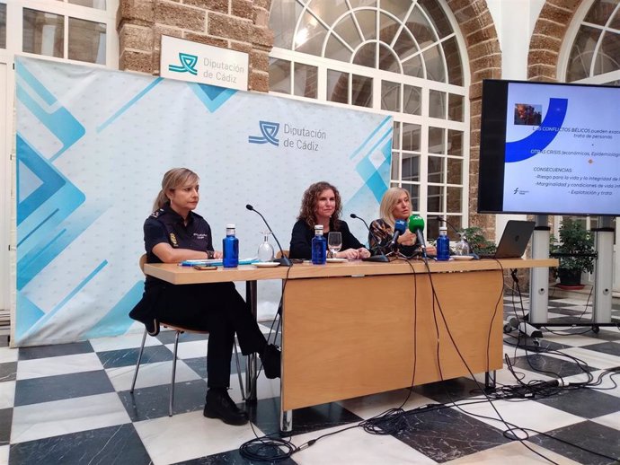 Susana Sánchez Toro en la 'Jornada contra la explotación sexual y la trata de mujeres, niñas y niños'.