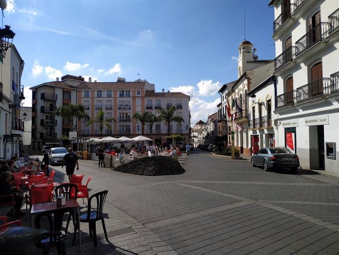 Archivo - Calle municipio Álora.