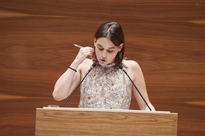 La vicepresidenta tercera y consejera de Vivienda, Juventud y Políticas Migratorias del Gobierno de Navarra, Begoña Alfaro.