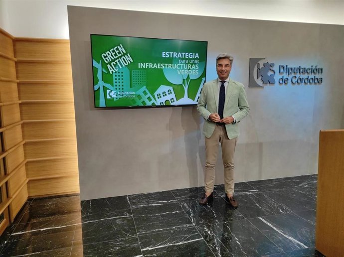 El delegado de Infraestructuras, Sostenibilidad y Agricultura de la Diputación de Córdoba, Andrés Lorite.