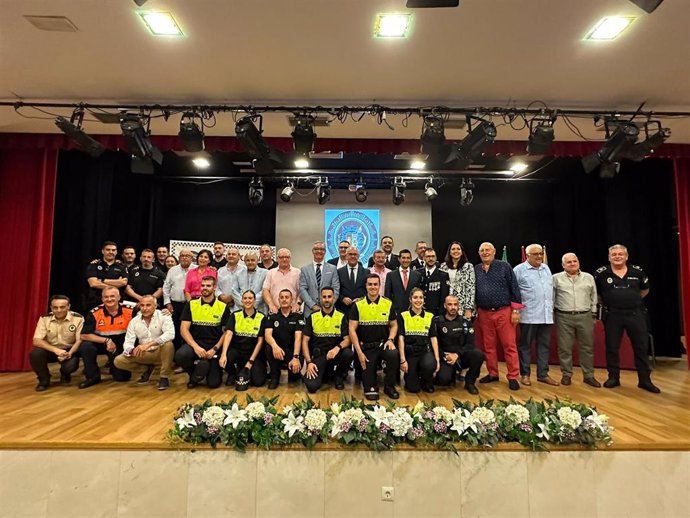 Acto organizado por la Policía Local de Bailén.