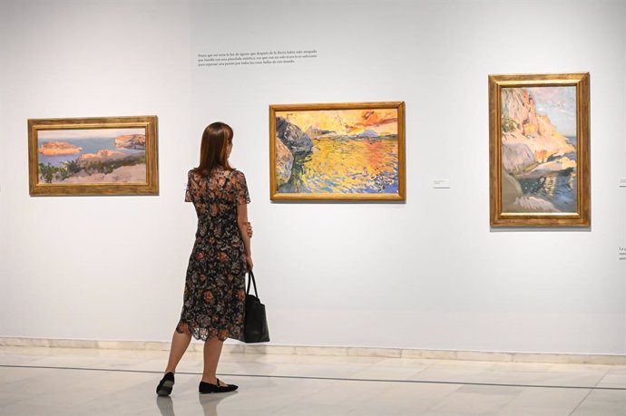 Exposición 'En el mar de Sorolla con Manuel Vicent' en Fundación Bancaja