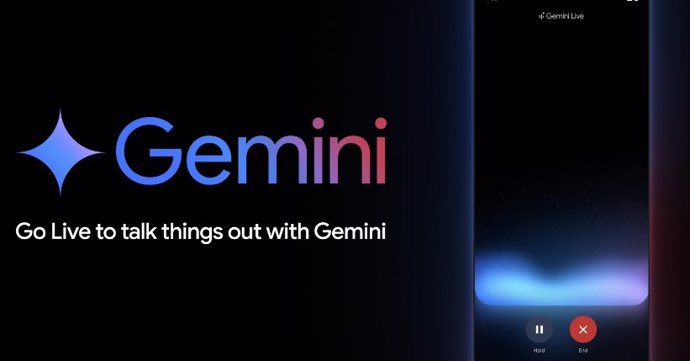 Recurso del chat de voz Gemini Live