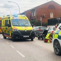 Herido el conductor de un patinete eléctrico en un accidente en Arganda