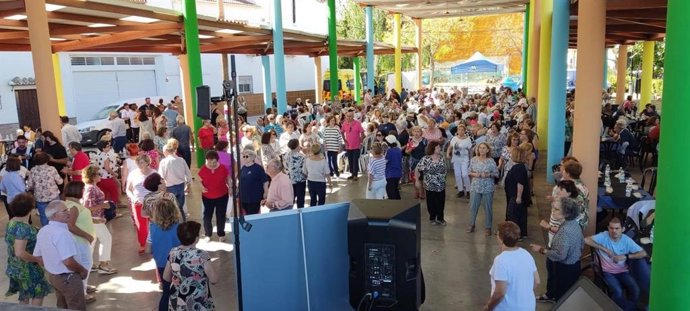 La jornada, a la que ha asistido el diputado provincial de Mayores, José Santaolalla, ha comenzado con una visita al casco antiguo de El Burgo seguida de una jornada de ocio y convivencia en el parque de Pasos Largos