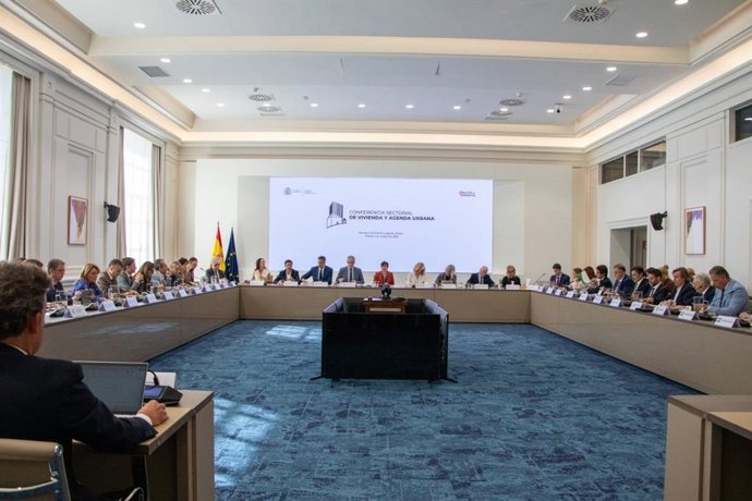 Reunión de la Conferencia sectorial de Vivienda y Agenda Urbana.