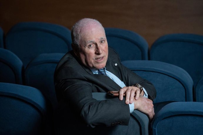 Archivo - El presidente de la Cámara de Terrassa (Barcelona), Ramon Talamàs, en la sede de la entidad