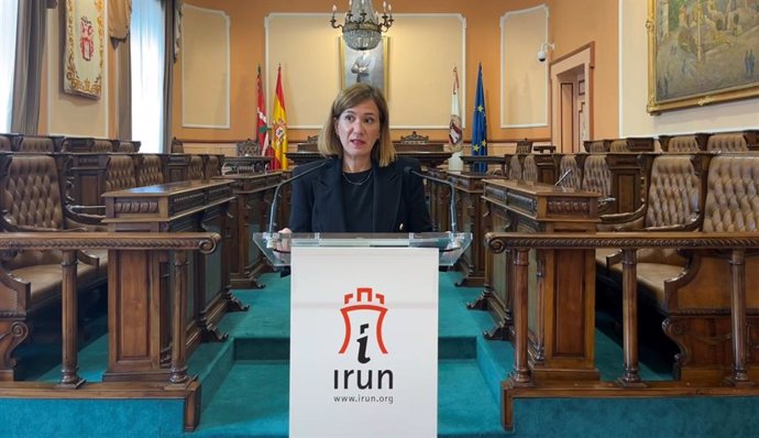 La alcaldesa de Irun, Cristina Laborda