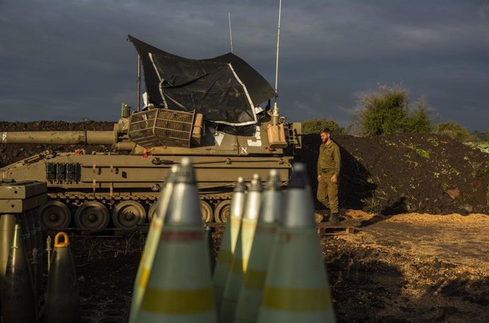 Archivo - Un militar israelí en el norte de Israel (Archivo)