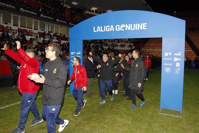 Archivo - Imagen de la iInauguración del curso 2023/2024 de LaLiga Genuine en Tarragona