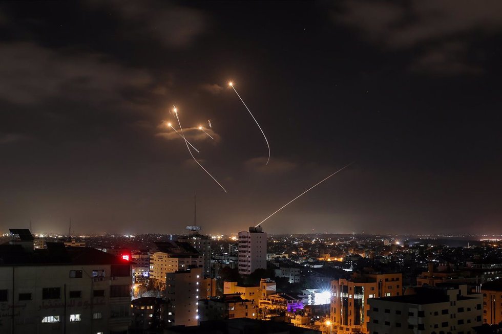  Cohetes sobre Israel (archivo)