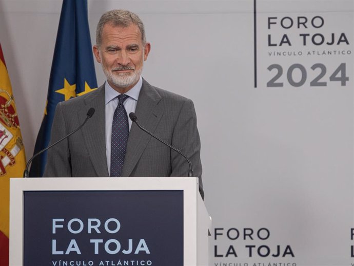 El Rey Felipe VI inaugura la VI edición del "Foro La Toja-Vínculo Atlántico" este jueves en la Isla de La Toja