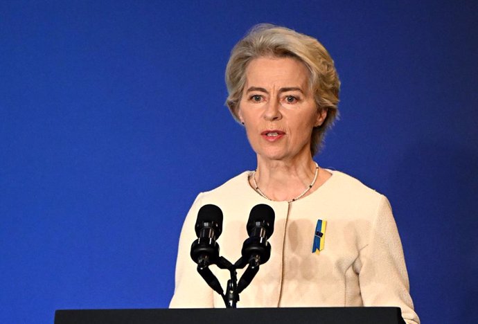 La presidenta de la Comissió Europea, Ursula von der Leyen