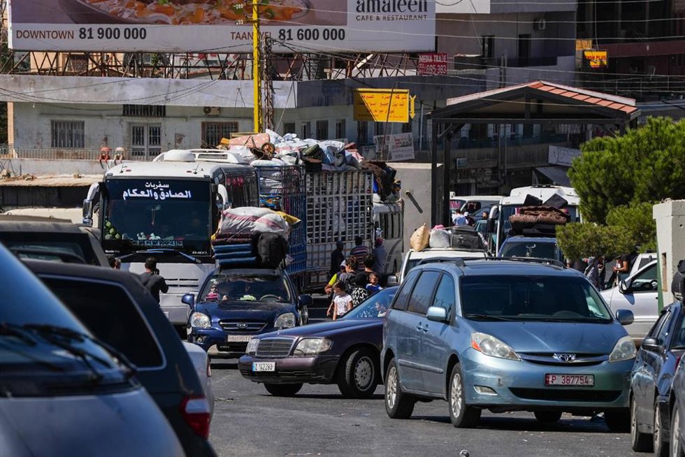 Paso de Masnaa, en la frontera entre Líbano y Siria, en una imagen del 3 de octubre