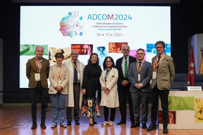 XVIII Jornada de Género y Adicciones Comportamentales y las VIII Jornadas ADCOM, organizadas por el Hospital público Universitario Marañón (Madrid)