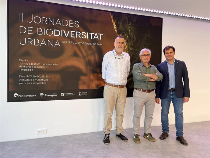 Presentación de la segunda edición de las Jornades de biodiversitat urbana, que se celebrarán en Tarragona del 9 al 27 de octubre