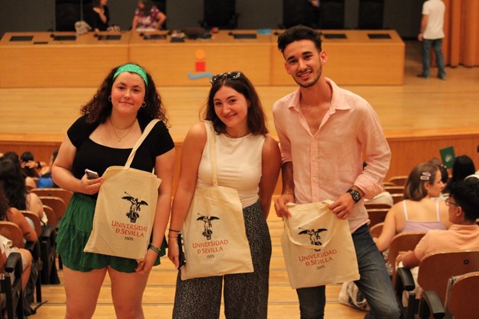 Estudiantes de la Universidad de Sevilla.