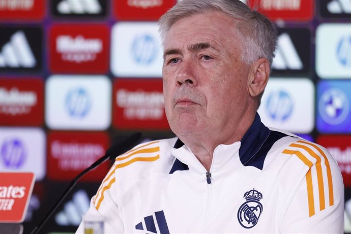 Carlo Ancelotti, entrenador del Real Madrid