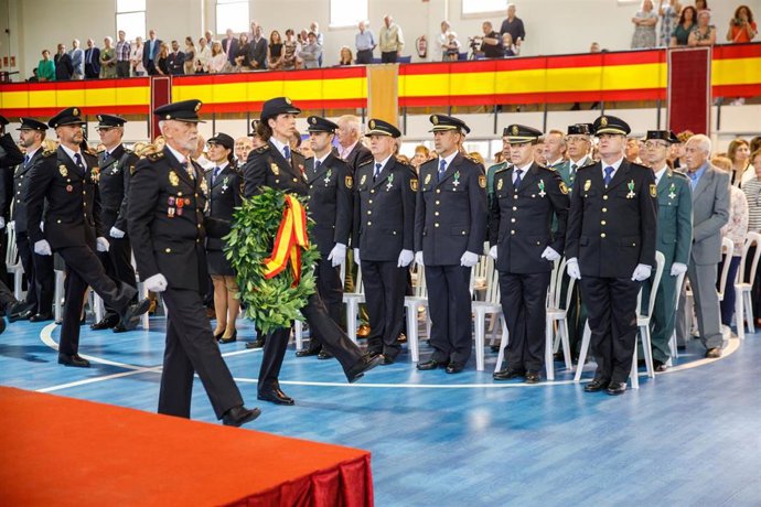 Acto institucional con motivo del Día de la Policía Nacional en Toledo