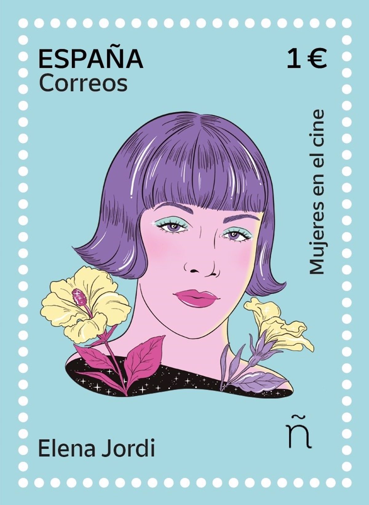 Correos issues a stamp dedicated to Elena Jordi, the first film director in Spain as part of ‘8MtodoElAño’