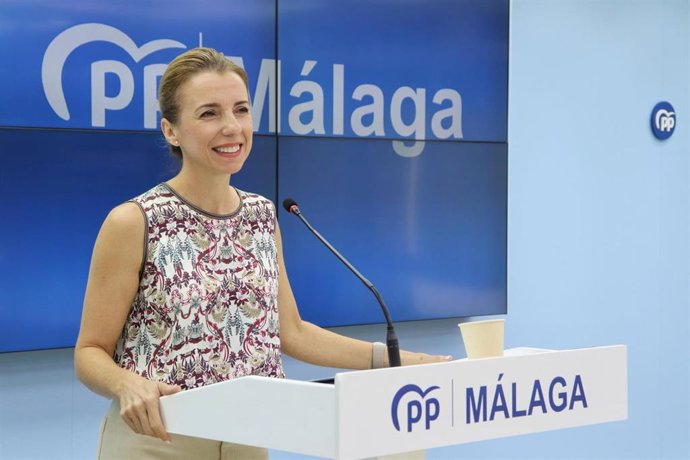 La vicesecretaria de Sociedad del Bienestar, Inclusión Social, Igualdad y Familias del PP de Málaga, Lucía Yeves.