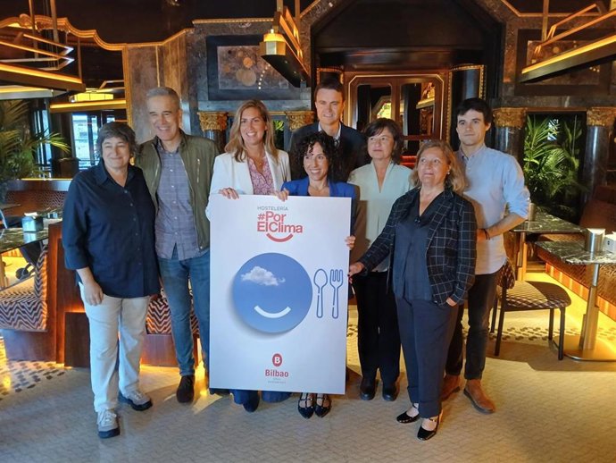 Presentación de la campaña para animar al sector hostelero a sumarse a la iniciativa Hostelería #PorElclima.