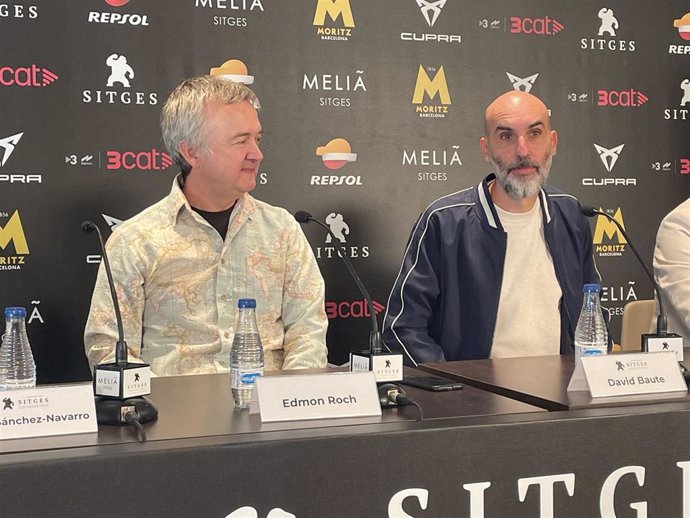 El productor Edmon Roch y el cineasta David Baute presentan 'Mariposas negras' en el Festival de Sitges