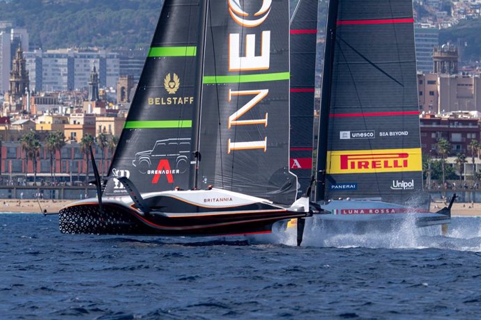 El INEOS Britannia retará al Emirates Team New Zealand por la 37ª America's Cup