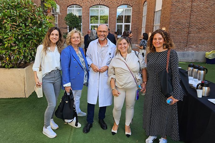 Responsables de Cantabria durante el encuentro interautonómico para abordar el dolor que se ha celebrado en Madrid