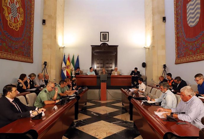 Junta Local de Seguridad del Ayuntamiento de Cádiz.