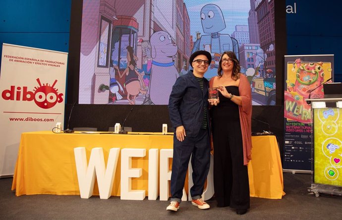 PABLO BERGER RECIBE EL "DIBOOS DE HONOR" EN EL MARCO DEL 16º WEIRD MARKET