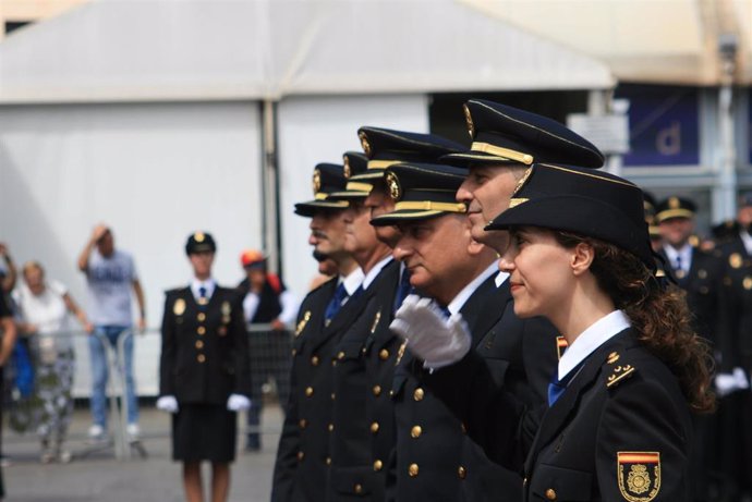 Celebración del patrón de la Policía Nacional en La Laguna