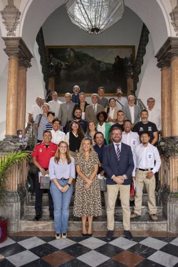 Ya se han incorporado a distintos organismos provinciales y servicios de la Diputación de Córdoba los ocho técnicos que realizarán sus prácticas en el marco del Programa de Desarrollo de Capacidades