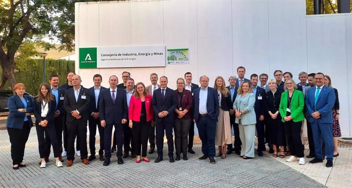 Visita de la delegación de Baviera a la comunidad andaluza.