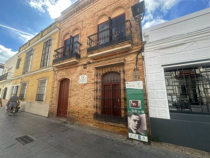 Casa de Blas Infante en Isla Cristina (Huelva).