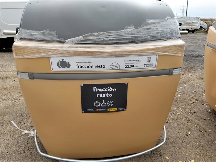 Los contenedores de quita y pon para el centro y zonas comerciales