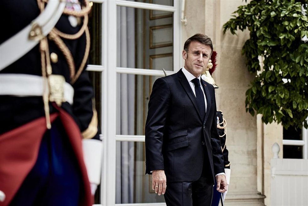 Archivo - Emmanuel Macron