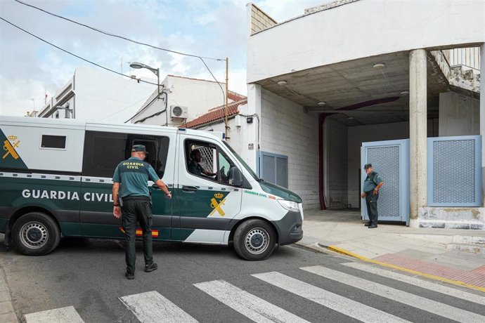 Imagen de un furgón de la Guardia Civil