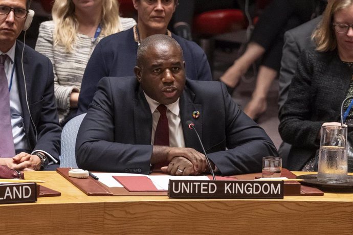 El ministro de Exteriores de Reino Unido, David Lammy