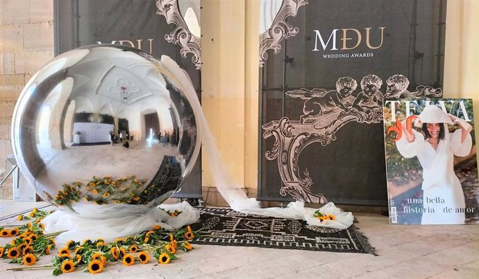 Escenografia de la segunda edición de los MDU Wedding Awards en el Monasterio de Uclés.