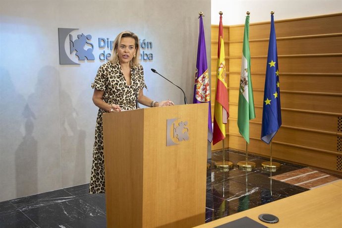 La responsable del Área de la Diputación de Córdoba, Auxiliadora Moreno.