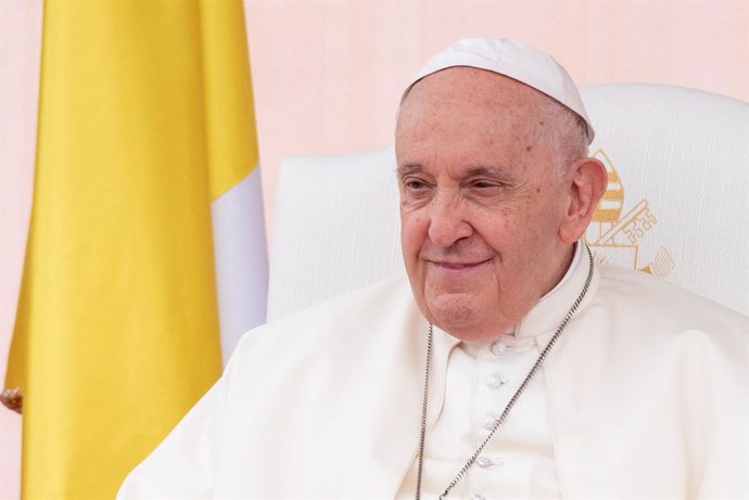 Archivo - El Papa Francisco en Lisboa.