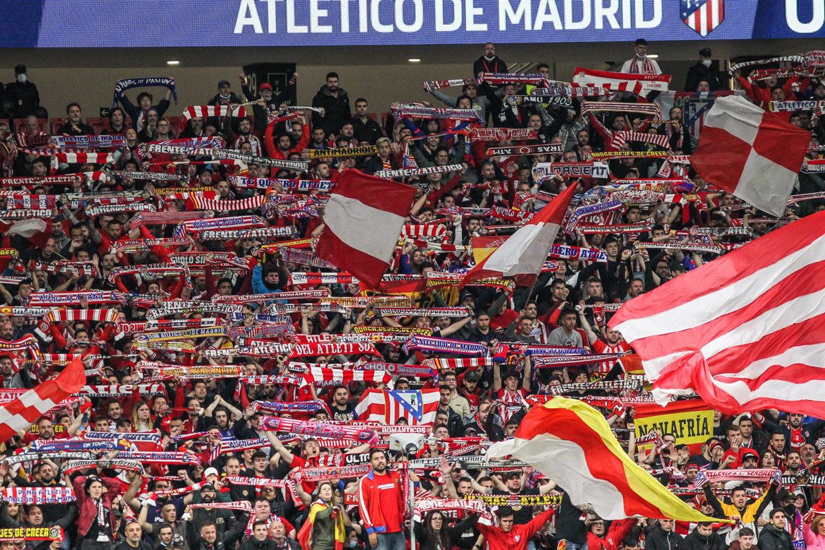 LaLiga takes criminal action against the Atlético Front